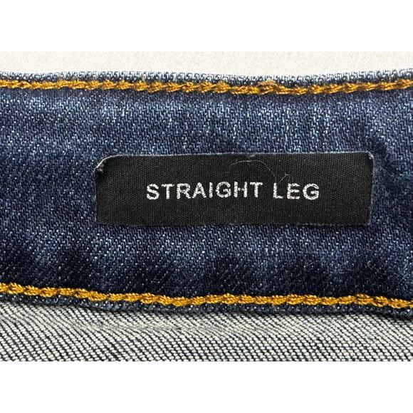 Judy Blue Women's Straight Leg Crop Blue Stretch Denim Jeans - Size 14W (31x25) - Picture 5 of 6